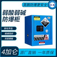 弱酸弱碱储存柜防爆柜4加仑