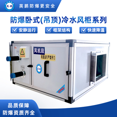 防爆卧式（吊顶）冷水风柜系列-风量：2500